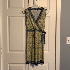 Max studio faux wrap dress